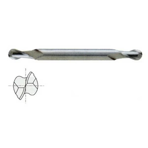 2 Flute Stub Length De Ball Nose Miniature Ticn Coated Hss, Yg-1 Tool Co, Mfr#: 55006HC